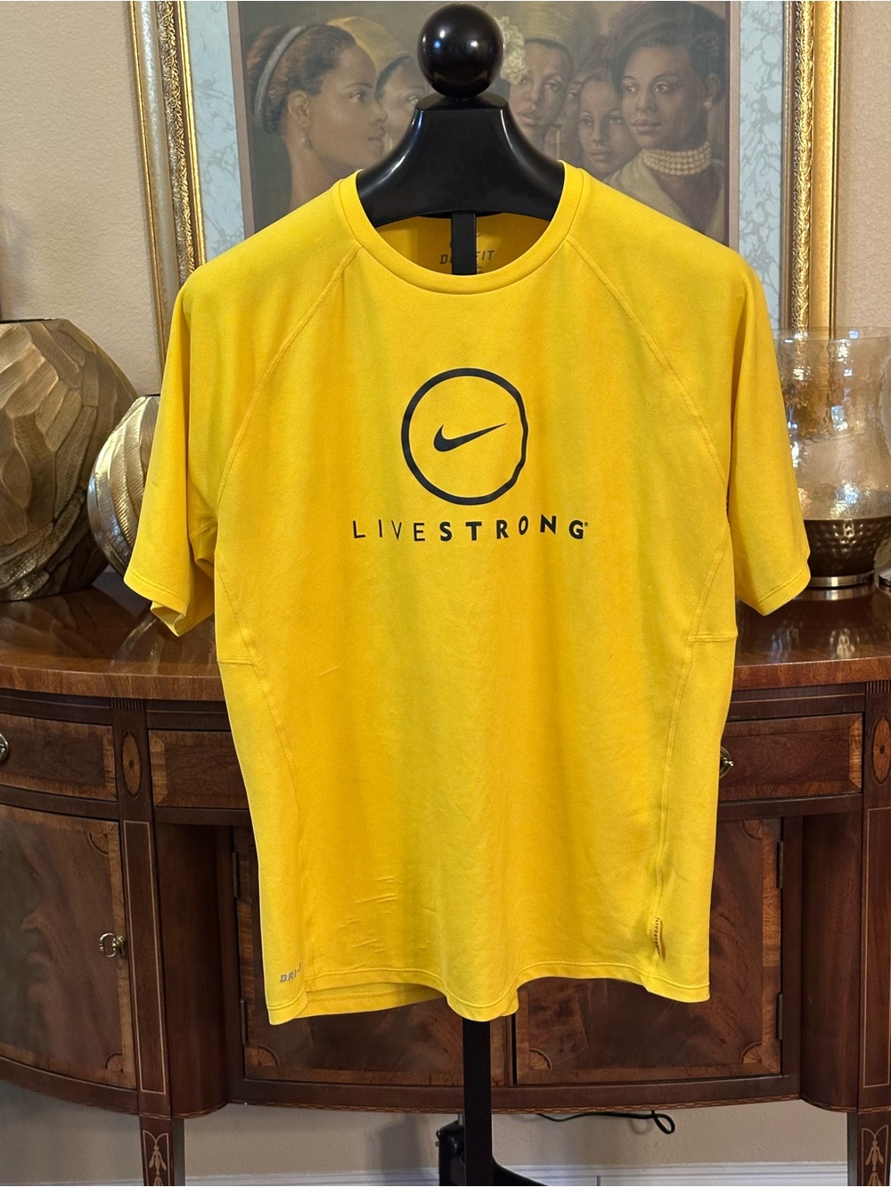 Nike Livestrong Dri Fit Jersey T Shirt
